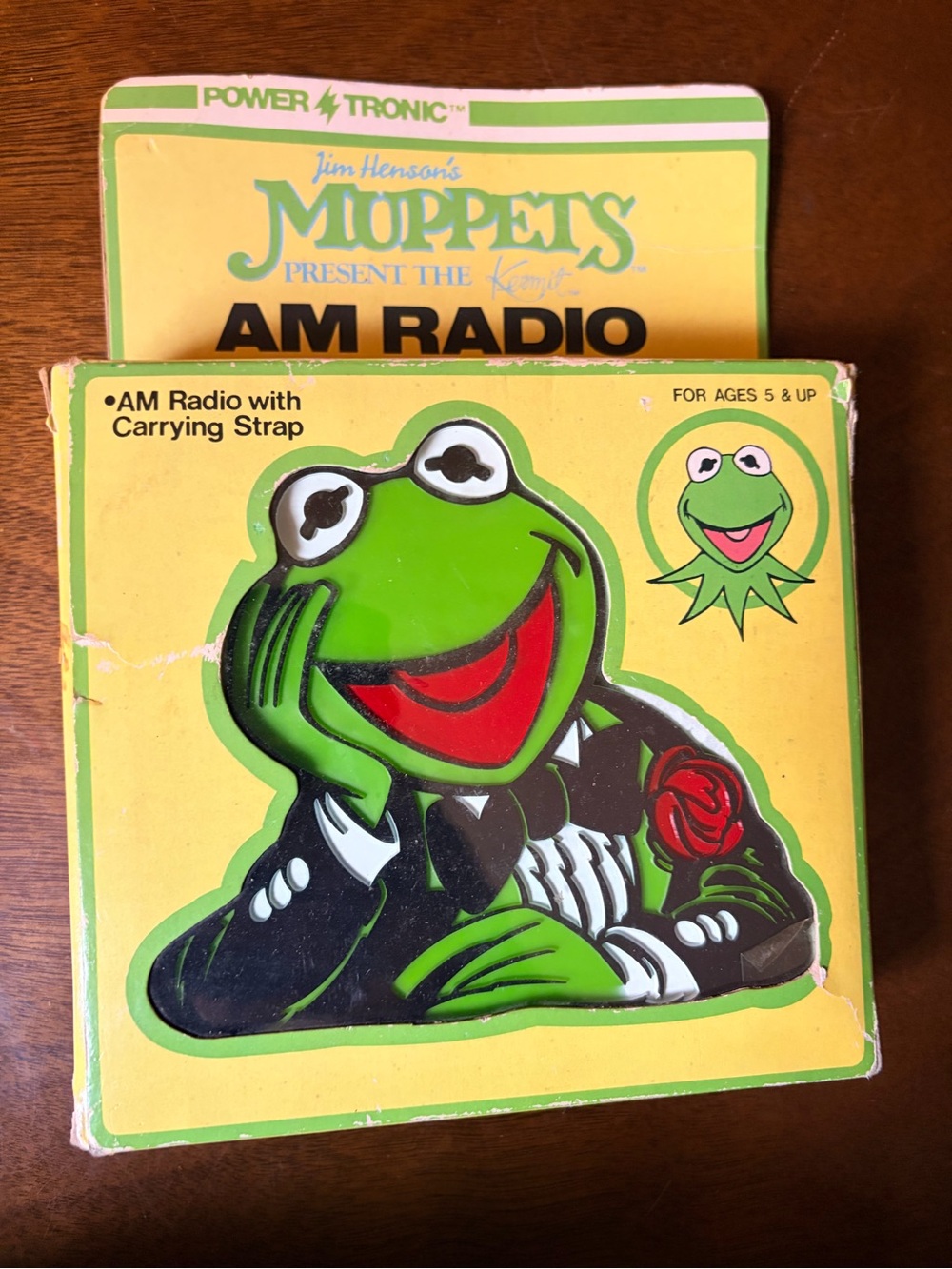 Muppets Kermit AM Radio - Green Portable Character